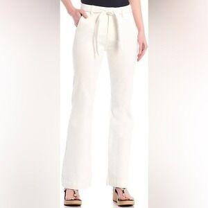 Jen 7‎ by 7 For All Mankind White Belted Trouser Jean Pants